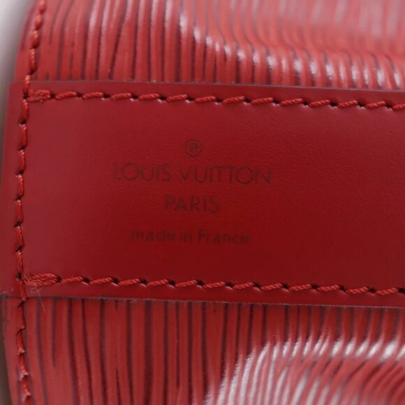 LOUIS VUITTON Sack de Paul Shoulder Bag Castilian red Red Epi - Picture 5 of 12